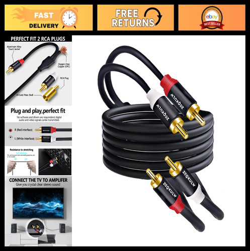 15ft 2rca male - 15ft,