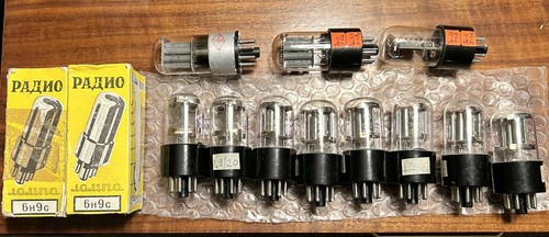 Nos tube lot for hifi - hifi, stereos